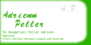 adrienn peller business card